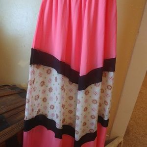 royal t Dresses - Bright Pink amd Black Dress royal t Dresses - Bright Pink amd Black Dress